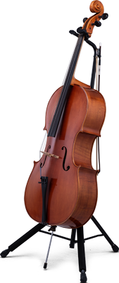 Hercules DS580B Auto Grip System Travlite Cello Stand