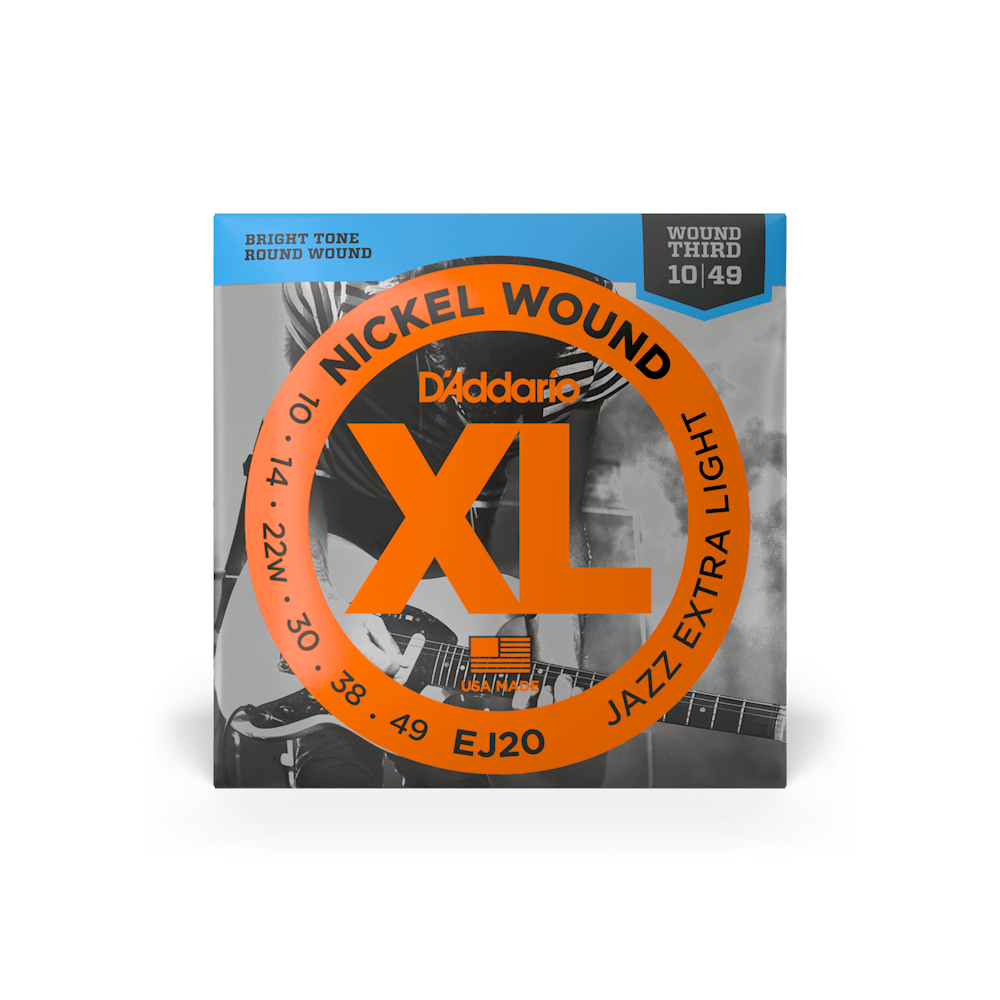 D Addario EJ20 10-49 Jazz Extra Light