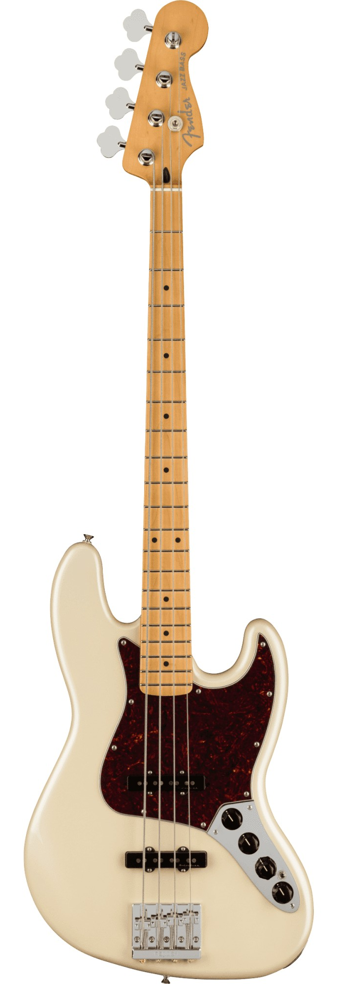 Fender Player Plus Jazz Bass Olympic Pearl MN