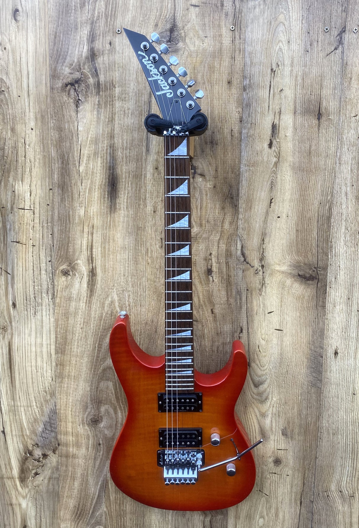 Jackson DX10D Dinky Amber Sunburst