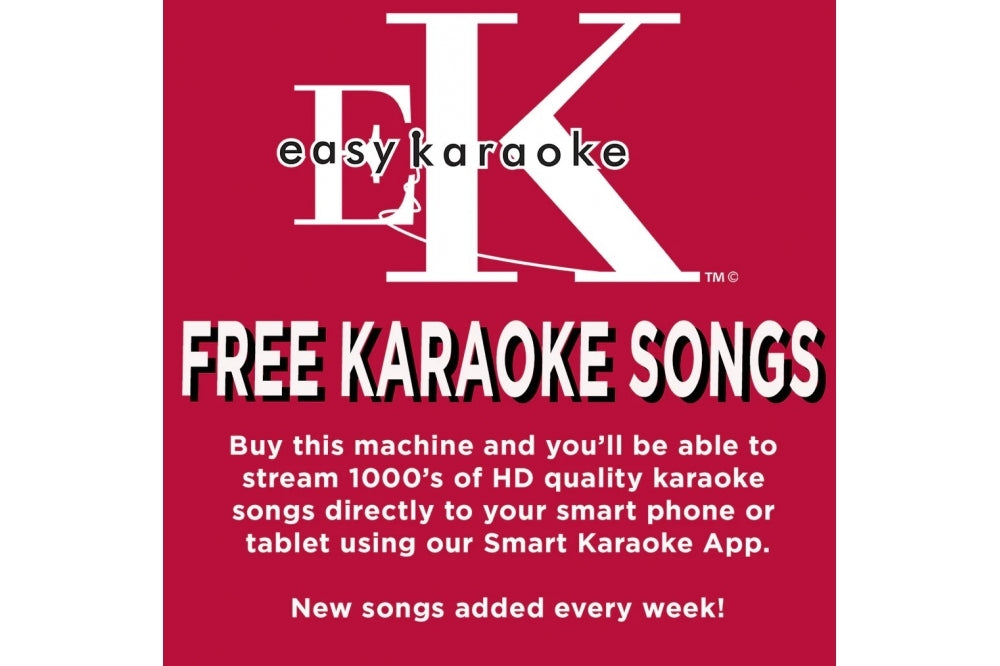 Easy Karaoke Smart Bluetooth Kareoke, Light Effects