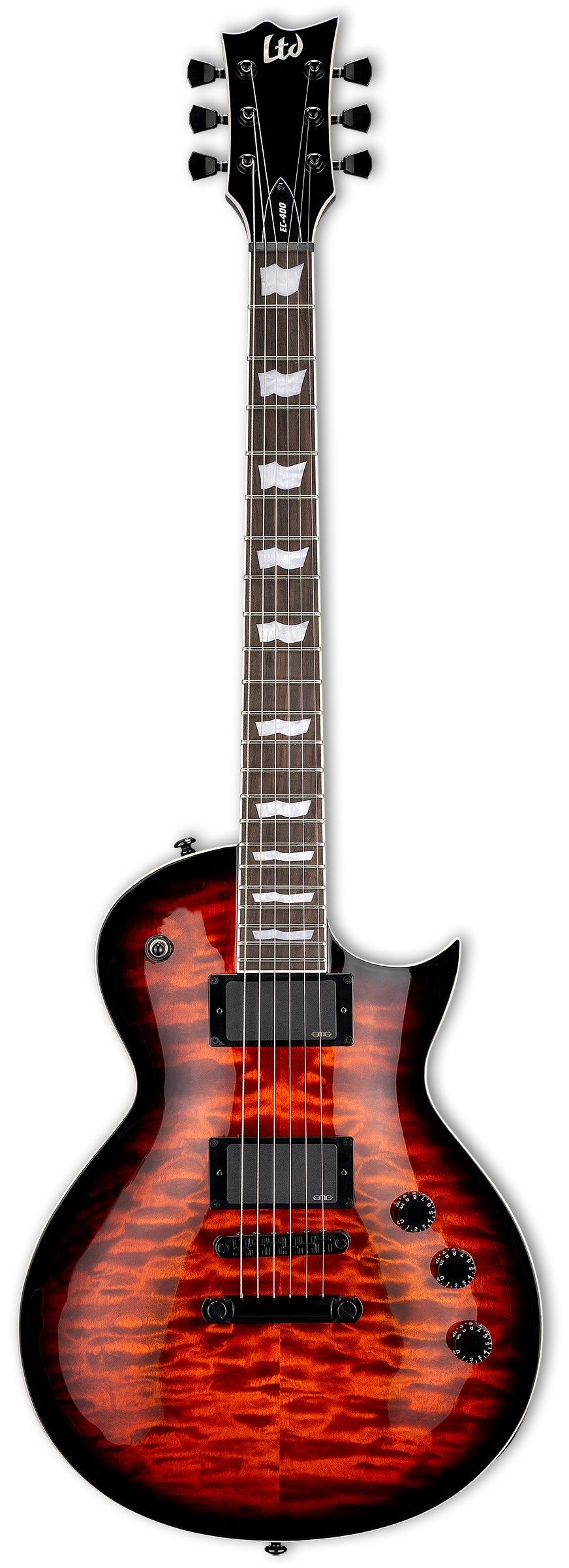ESP LTD EC-400QM Vintage Burst