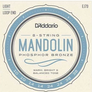 D Addario Ej73 Mandolin Light