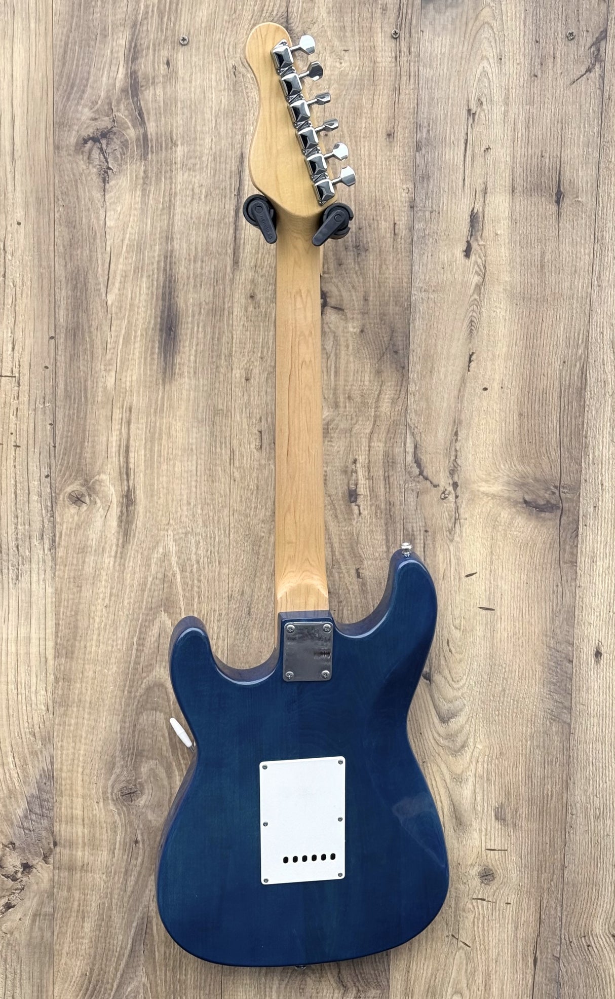 Encore Blaster Guitar Trans Blue