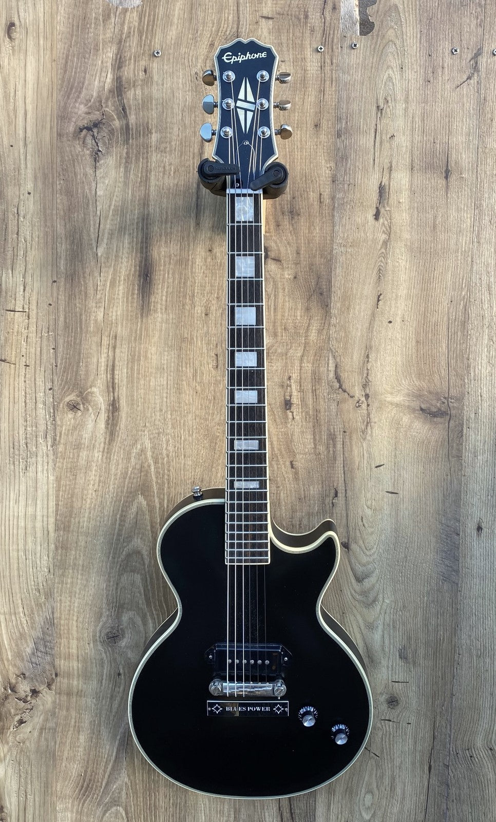 Epiphone Jared James Nichols Old Glory Les Paul Custom Black Aged Gloss