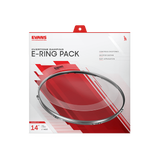 Evans Standard E-Ring Pack - 12x1.5in + 13x1.5in + 16x2in + 14x1.5in