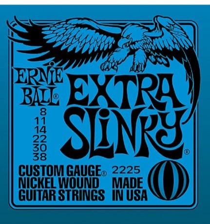 Ernie Ball Nickelwound Extra Slinky 8-38