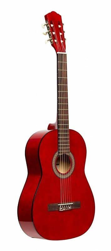 Stagg 3/4 Linden Classical Guitar Red