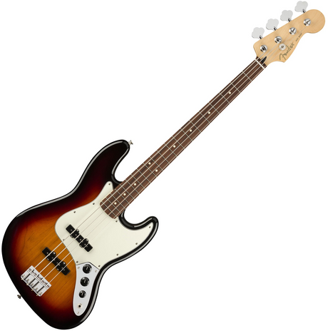 Fender Player Jazz Bass 3-Colour Sunburst PF