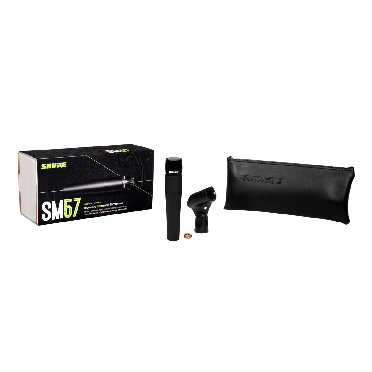 Shure SM57 Dynamic Cardioid Instrument/Vocal Microphone