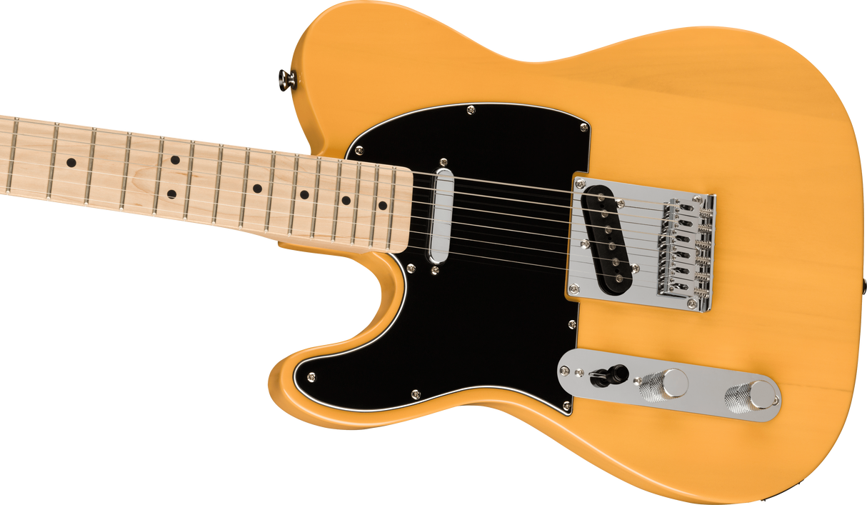Squier Affinity Tele Left Hand MN Butterscotch Blonde with Black Pickguard