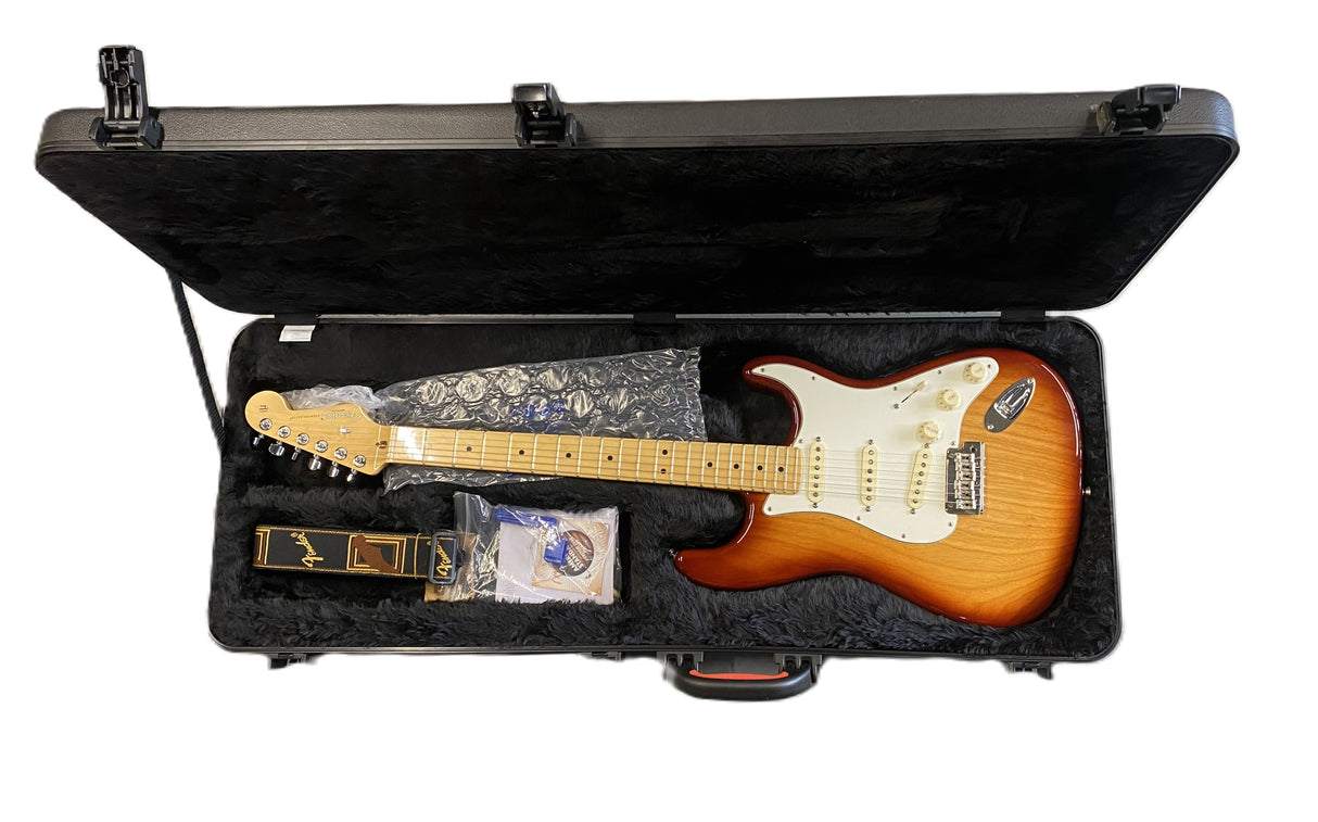 Fender American Standard Strat Ash 2016 MN Sienna Sunburst