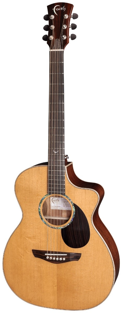 Faith PJE Legacy Earth Cutaway Electro-Acoustic - Khaya Mahogany