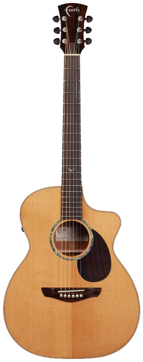Faith PJE Legacy Earth Cutaway Electro-Acoustic - Khaya Mahogany