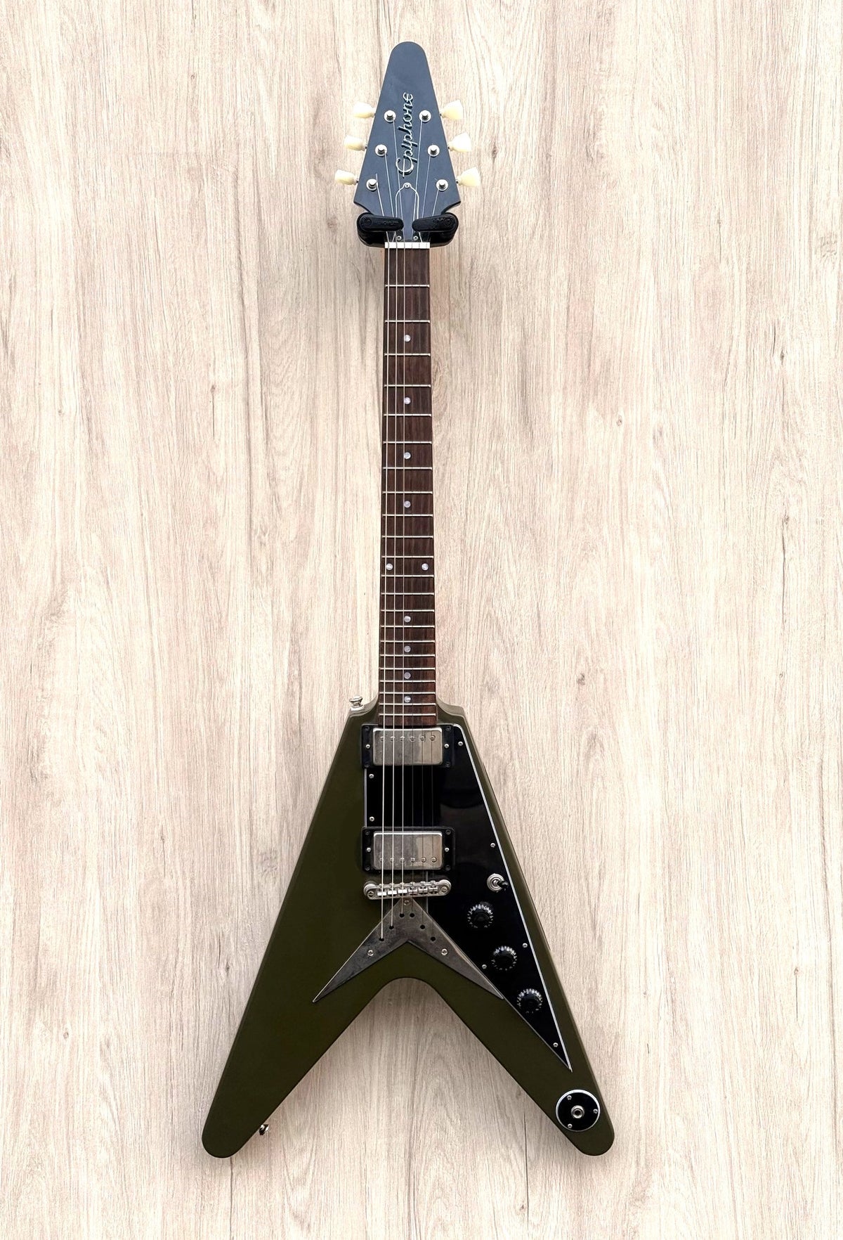 Epiphone Flying V Olive Drab 2024 Limited Run