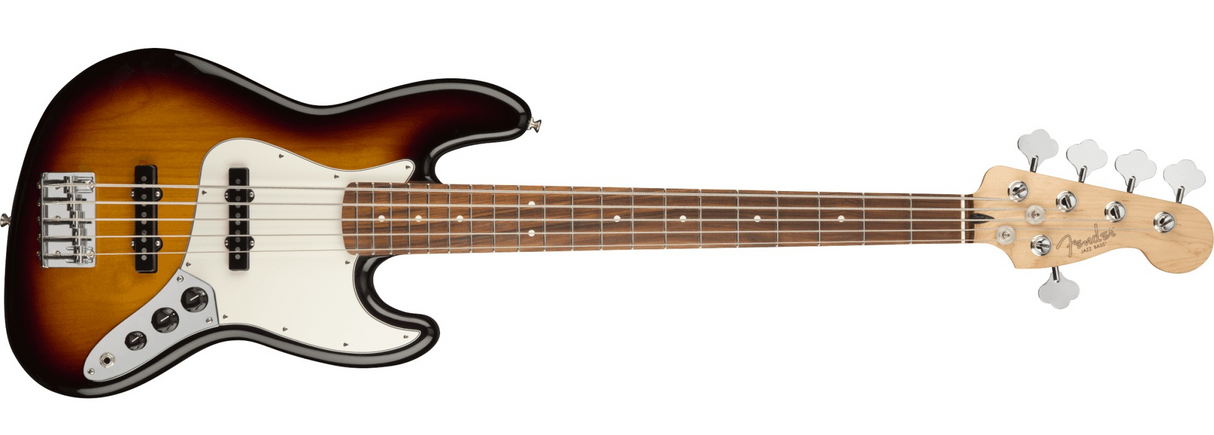 Fender Player Jazz Bass V PF 3 Colour Sunburst