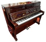 Forrest and Grant Upright Acoustic Piano Polished Mahogany