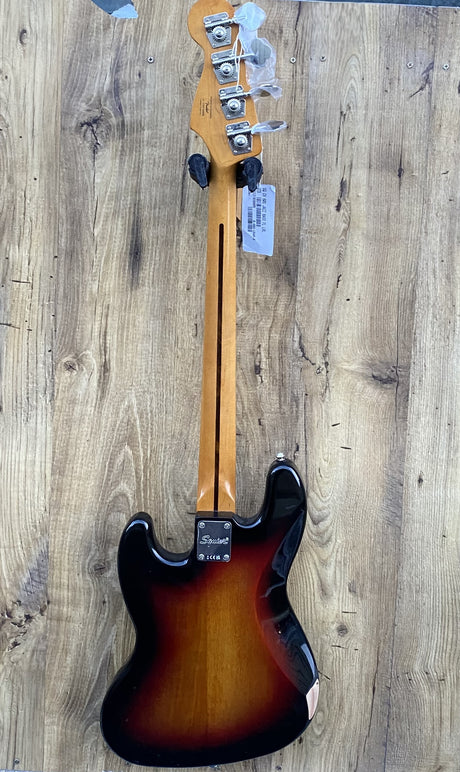 Squier Classic Vibe 60s Jazz Bass Fretless LRL 3 Colour Sunburst