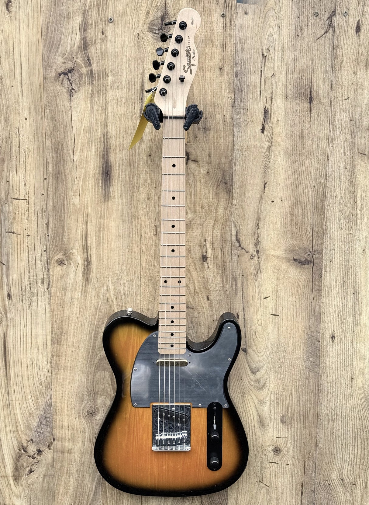 Squier Affinity Tele MN 2-Tone Sunburst Modded 2014