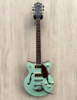 Gretsch G2655T-P90 Streamliner Center Block Jr. Double-Cut With Bigsby Two-Tone Mint Metallic