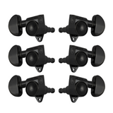 Grover Rotomatics 102 Series Black Chrome Set 3+3