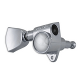 Grover Rotomatics 102 Series Chrome Set 3+3 - Keystone Buttons