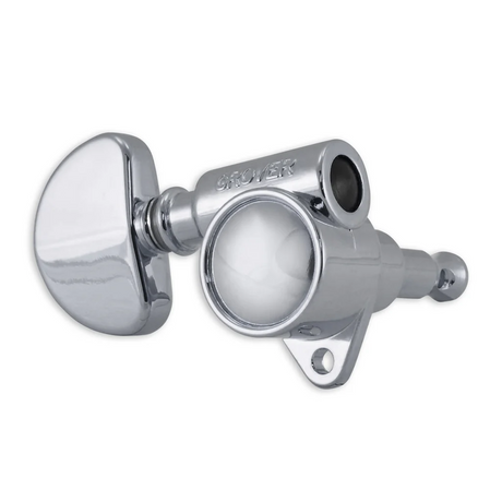 Grover Original Milk Bottle Style Rotomatics 102V Series Chrome Set 3+3