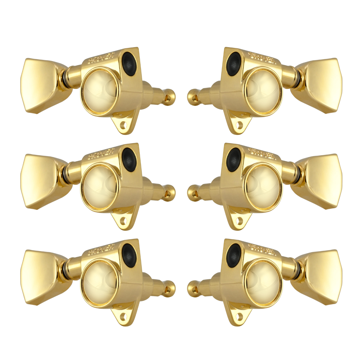 Grover Rotomatics Gold 102 Series Set 3+3 - Keystone Buttons