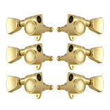 Grover Rotomatics Gold 102 Series Set 3+3 - Keystone Buttons