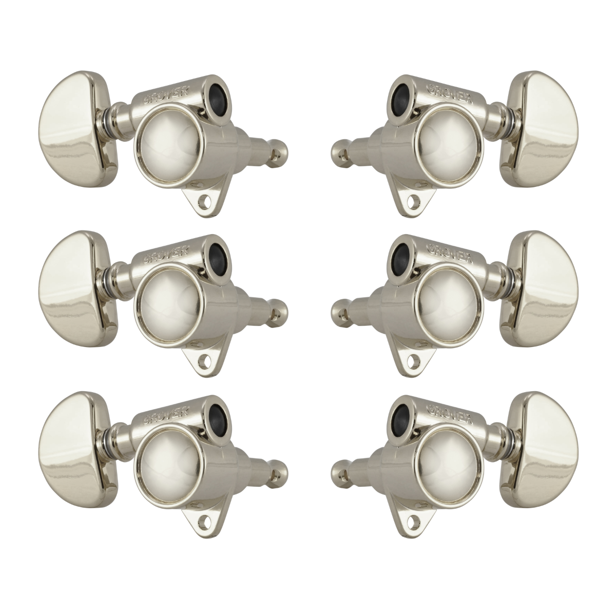 Grover Original Milk Bottle Style Rotomatics 102V Series Nickel Set 3+3