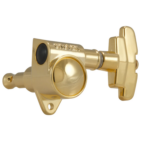 Grover Original Locking Rotomatics 106 Series Black Chrome Set 3+3