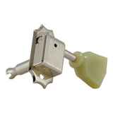 Grover Deluxe 133 Series Nickel Set 3+3 - Plastic Keystone Buttons