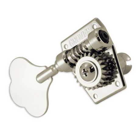 Grover Vintage Bass Nickel Set 4-In-Line