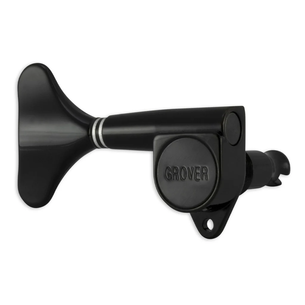 Grover Mini Bass 144 Series Black Chrome Set 2 + 2