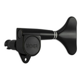 Grover Mini Bass 144 Series Black Chrome Set 4-In-Line