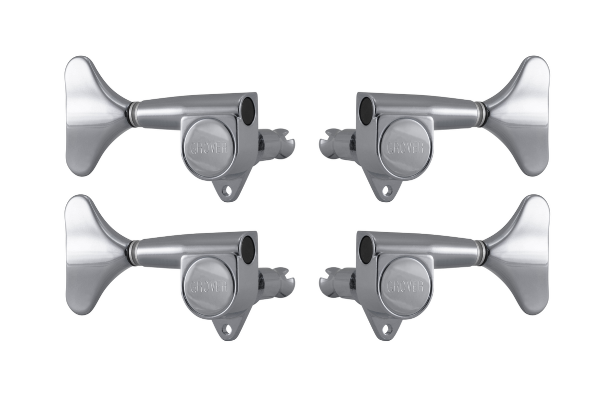 Grover Mini Bass 144 Series Chrome Set 2 + 2