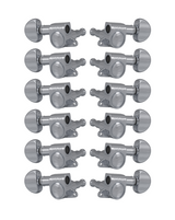 Grover Mini Rotomatics 205 Series Series 12-String Chrome Set 6+6