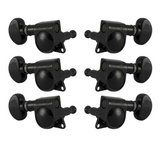 Grover Mid-Size Rotomatics 305 Series Black Chrome 3+3