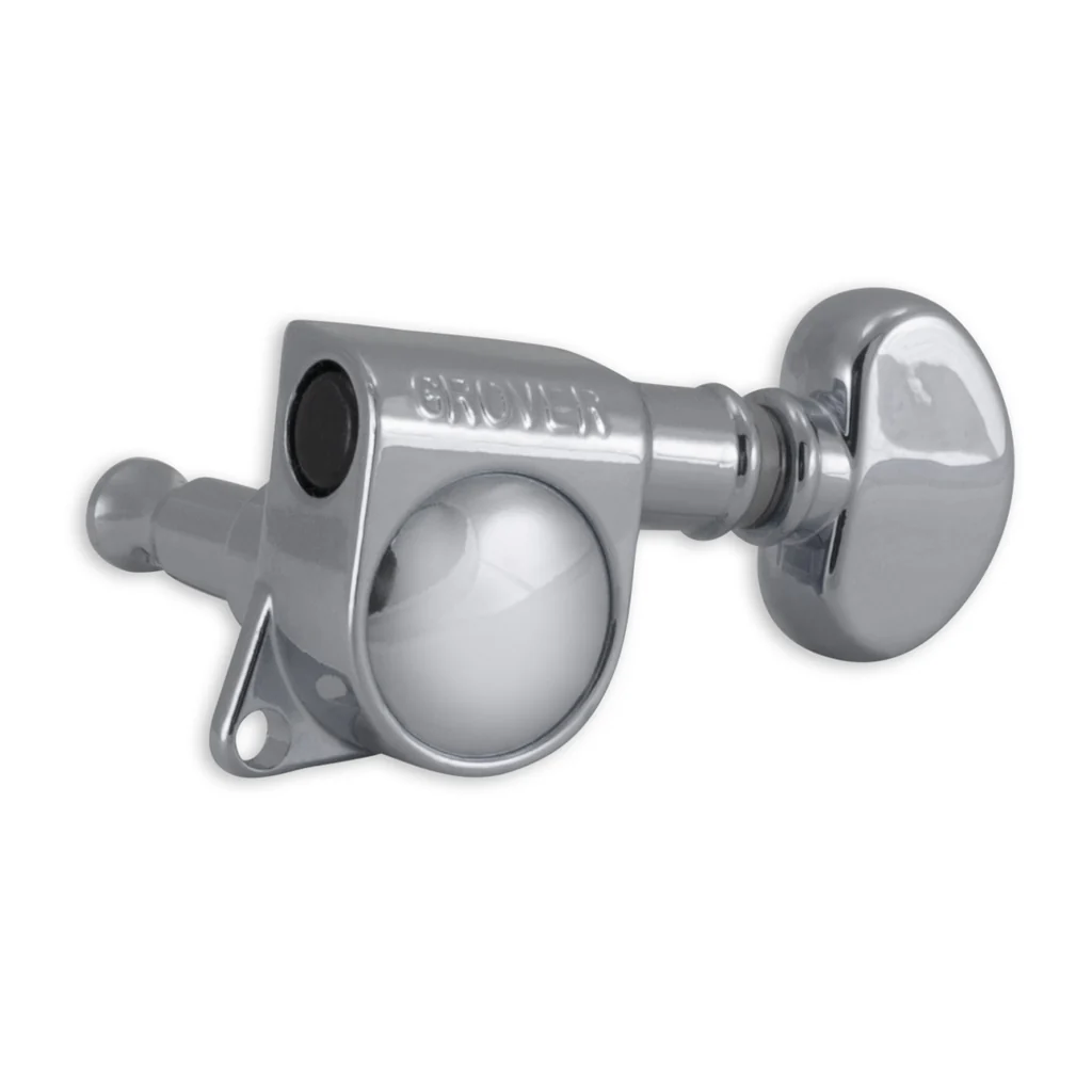 Grover Mid-Size Rotomatics 305 Series Chrome Set - 6-in-Line