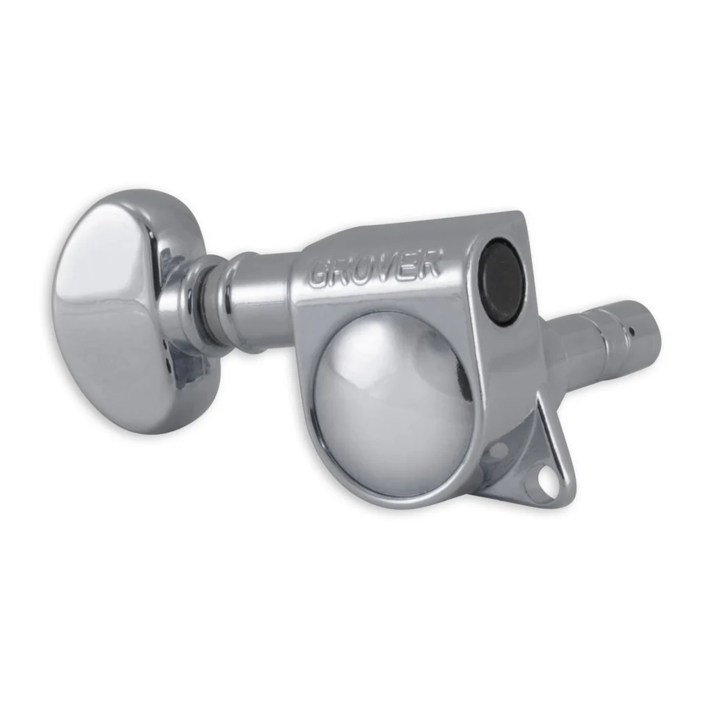 Grover Mid-Size Locking Rotomatics 406 Series Chrome Set 3+3