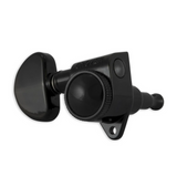 Grover Roto-Grip Locking Rotomatics Black Chrome Set 3+3