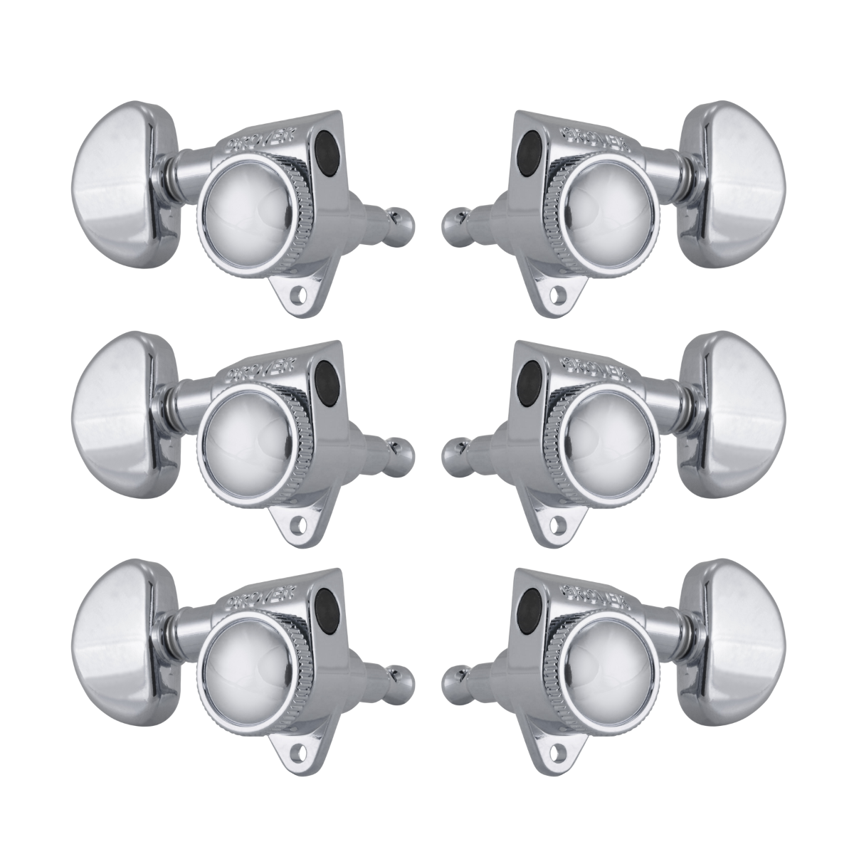 Grover Roto-Grip Locking Rotomatics Chrome Set 3+3
