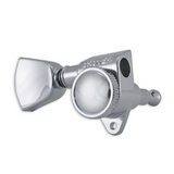 Grover Roto-Grip Locking Rotomatics Chrome Set 3+3 - Keystone Buttons