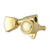 Grover Roto-Grip Locking Rotomatics Gold Set 3+3 - Keystone Buttons