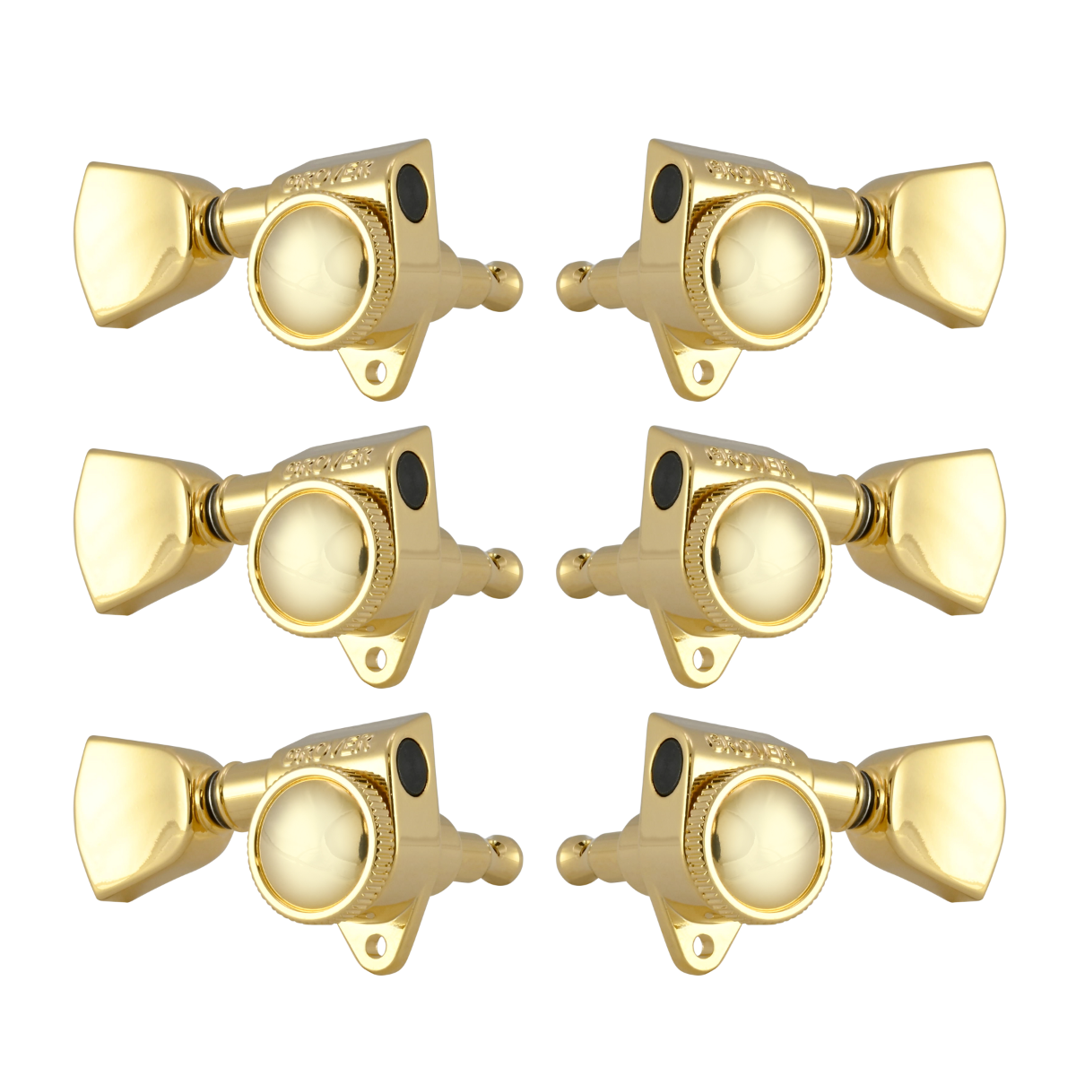 Grover Roto-Grip Locking Rotomatics Gold Set 3+3 - Keystone Buttons