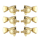 Grover Roto-Grip Locking Rotomatics Gold Set 3+3 - Keystone Buttons