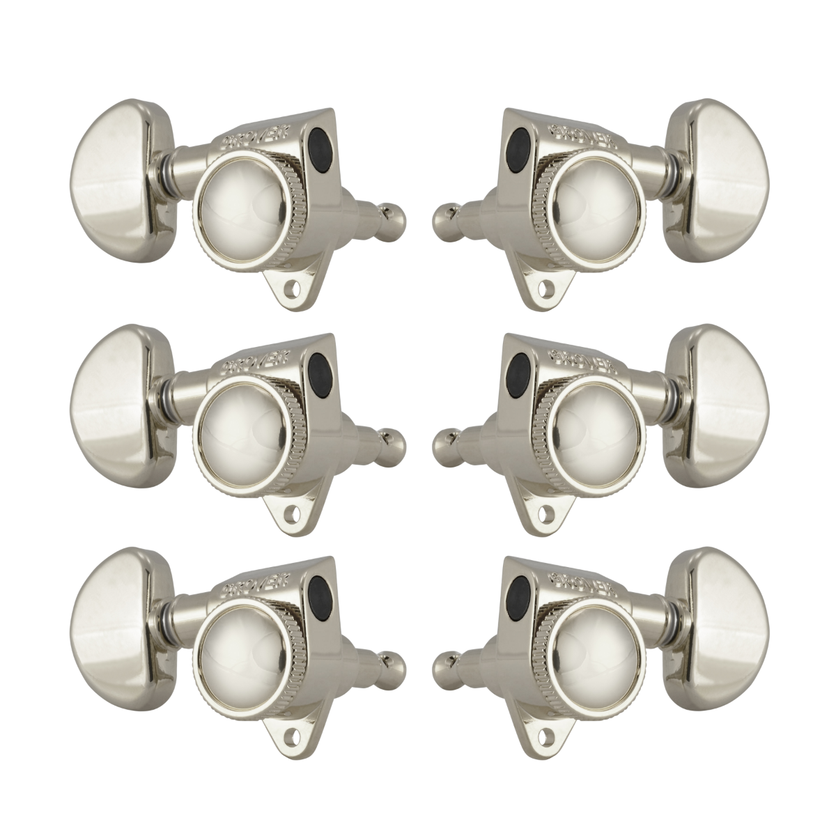 Grover Roto-Grip Locking Rotomatics Nickel Set 3+3