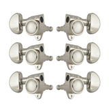Grover Roto-Grip Locking Rotomatics Nickel Set 3+3