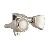 Grover Roto-Grip Locking Rotomatics Nickel Set 3+3 - Keystone Buttons