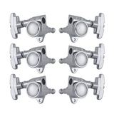 Grover Roto-Grip Locking Rotomatics 509 Series Chrome Set 3+3 - 3 Step Button